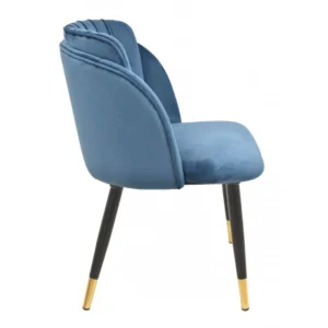 mobiliario-contract-silla glamour metal tapizado velvet azul 5 1